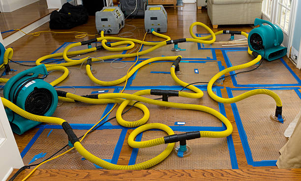 Professional Crawl Space Water Removal technician working in Smiley, TX
